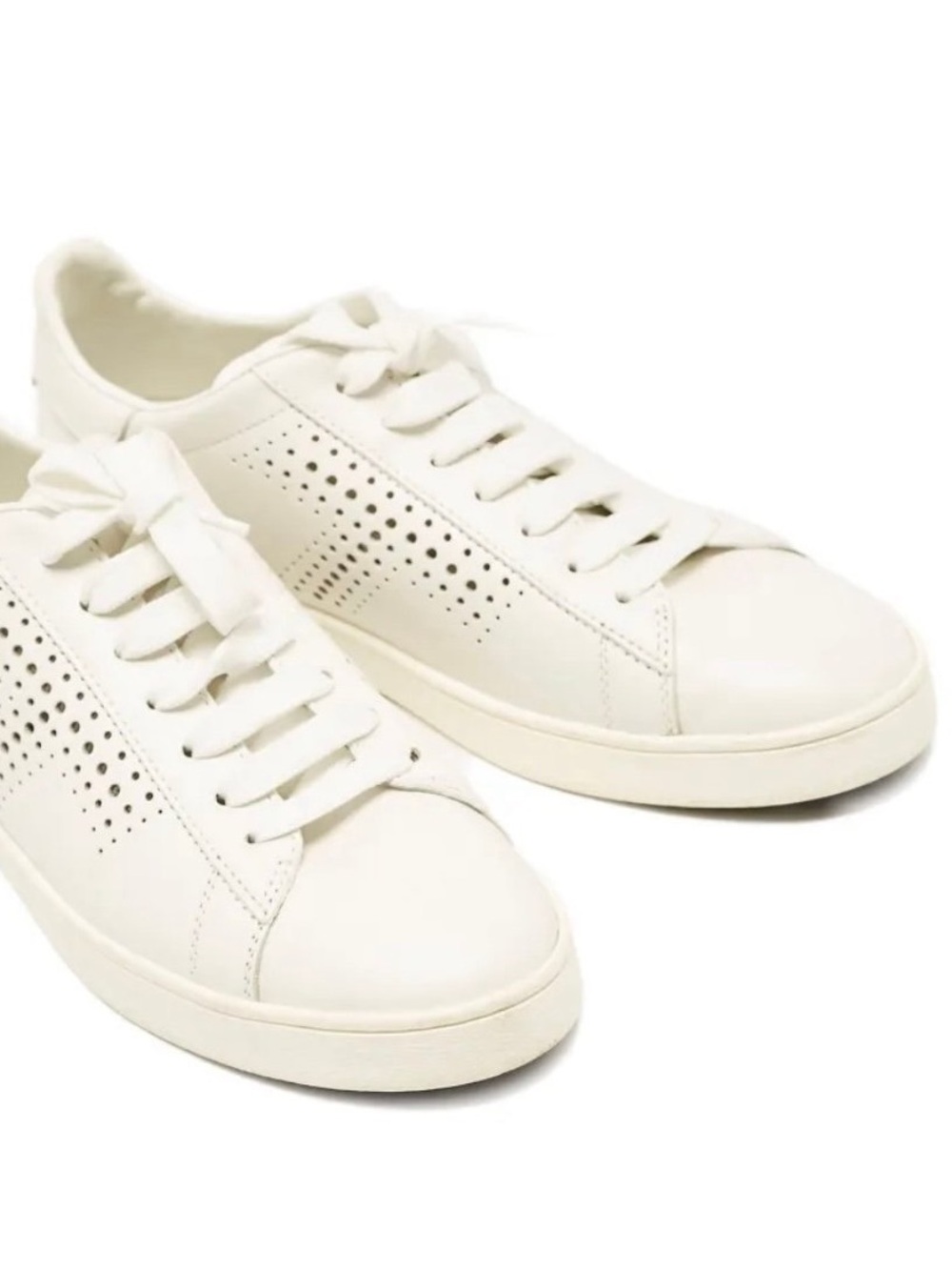 TOD'S VINTAGE 2024 perforated leather sneakers